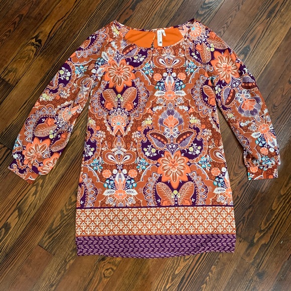 Cute Boho along Sleeve Dress - Picture 4 of 5